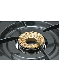 Bếp Ga Dương Đôi Rinnai RV-6Double Glass(L) - Đen- Hãng chính hãng